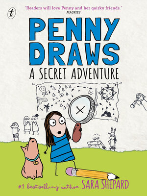 cover image of Penny Draws a Secret Adventure